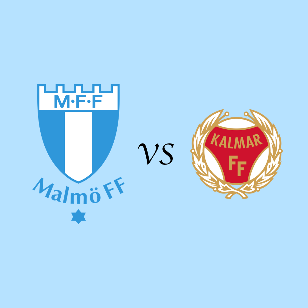 Malmö FF mot Kalmar FF laguppställning